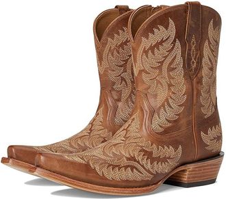 Ariat Cate Western Boots Womens Boots Shades Of Grain : 8.5 B - Medium, Leather