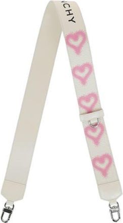 Givenchy Leather Bag Strap in White Pink at Nordstrom Rack