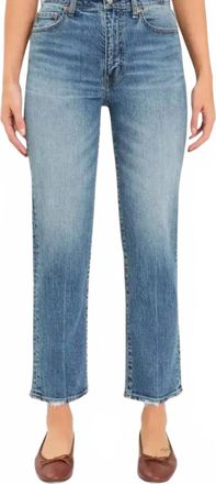 Daze High Rise Straight Up Jeans In Stunner