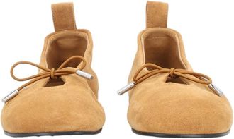 Alohas Rosalind Bow Detail Leather Flats