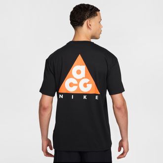 Nike Mens Nike ACG Max90 T-Shirt in Black | HJ0798-010