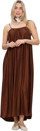 Knit-ted Kleedjes, Dames, Bruin, M, Blair Dress