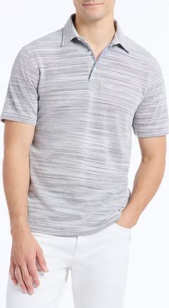 Robert Graham Bogner Cotton Blend Knit Polo in White at Nordstrom, Size Xxx-Large