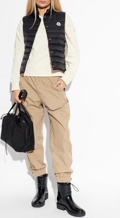 Moncler Liane Down Vest, Womens, Black