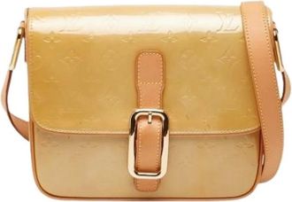 Louis Vuitton Pre-owned Cross Body Bags, female, Beige, Size: ONE SIZE Pre-owned Vintage Cross Body Bag