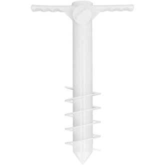 OEM Anclaje De Arena Para Sombrilla De Playa, Soporte Multifuncional Seguro Para Sombrilla Con Base Resistente Para Exteriores Y Tornillo De Anclaje Al Su