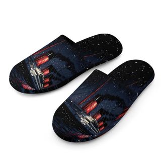 Generic Titanic Ship Sinking Boat Sailboat Mens House Slippers Slip Indoor Slipper On Shoes Warm Outdoor