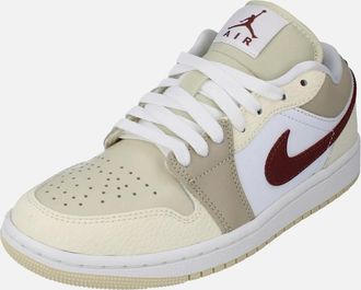 Nike Womens Nike Womens Air Jordan 1 Low Trainers Hv6530 100 - Tan - Size: 4.5