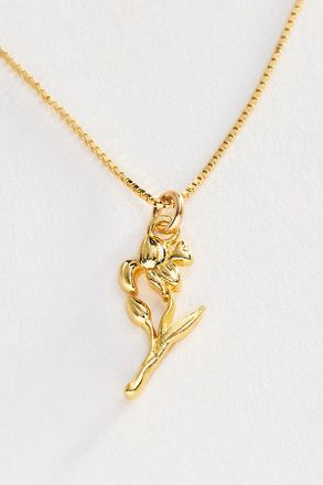 Set & Stones Elsie Birth Flower Necklace