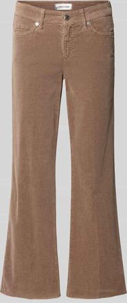 Cambio Cambio Cordhose in verkürzter Passform Modell FRANCESCA in Mud, Größe 36