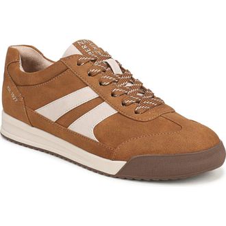 Naturalizer Garnet Sneaker - Wide Width Available in Caramel Brown Faux Leather at Nordstrom Rack, Size 7.5