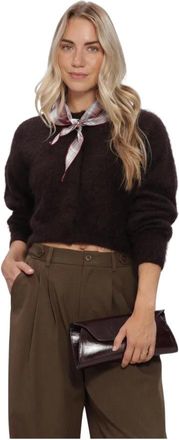 Gestuz Truien & Vesten, Dames, Bruin, L, Gzdebbie Cardigan