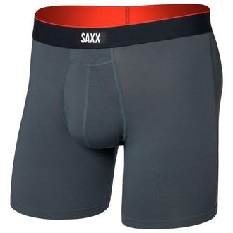Saxx Multi-Sport Mesh Boxer Brief Fly Kunstfaserunterw&auml;sche f&uuml;r Herren | blau