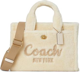 Coach Cargo Tote Bag Tote Handbags Chalk, Leather/Textile