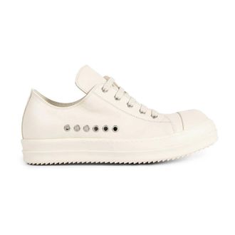 Rick Owens Sneakers, female, White, Size: 7 1/2 US Extreme Low Sneaks