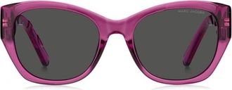 Marc Jacobs Grey Cat Eye Ladies Sunglasses MARC 807/S 0MU1/IR 54