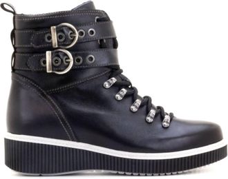 Dromedaris Womens Jessie Ankle Boot In Black