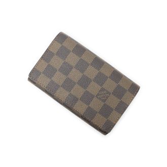 Louis Vuitton Pre-owned Womens Porte-Monnaie Billets Tresor Wallet - Brown - One Size