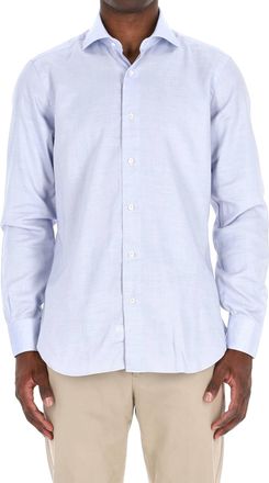 Barba Culto Line Woven Cotton Shirt