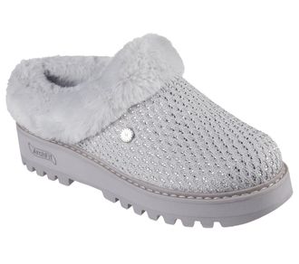 Skechers Womens Martha Stewart Arch Fit Keepsakes Mule, lightgrey, 6 UK