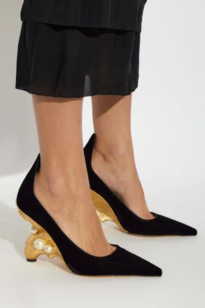 Jimmy Choo London Ithaca Pumps, Womens, Black