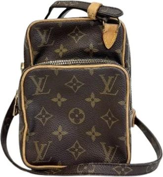 Louis Vuitton Pre-owned Monogram Schoudertas - Dames - Pre-owned - Bruin - Maat: ONE Size