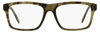 Maui Jim MJO2124 Large Rectangular Eyeglasses - Brown