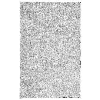 Beliani Beliani - Alfombra De Pelo Largo Blanco Y Negro 200 X 300 Cm Rectangular Moderna Demre