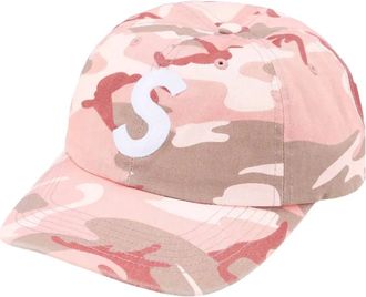 SUPREME Pet met camouflageprint - Roze