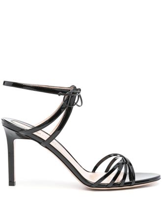 Tom Ford 85 mm leren sandalen - Zwart