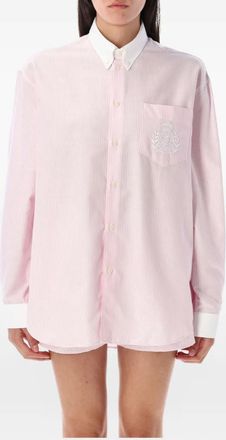 Sporty & Rich Camicia a righe - Rosa