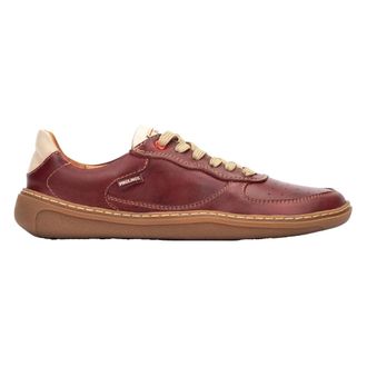 Pikolinos Aranjuez Barefoot Vetersneaker - Dames - Sneakers - Rood - 41 EU - Leer - Schoenen