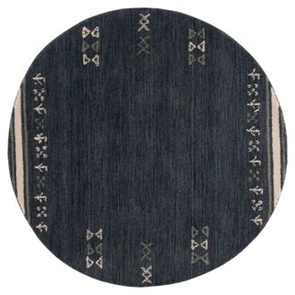 Safavieh Alfombra lana carb&oacute;n 122 x 122 cm