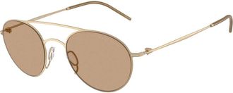 Giorgio Armani AR6169 300263 Mens Sunglasses Gold Size 48