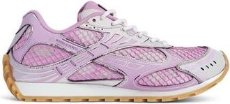 Bottega Veneta Orbit Low Top Sneaker in 6151 Gloss/silver at Nordstrom, Size 10Us