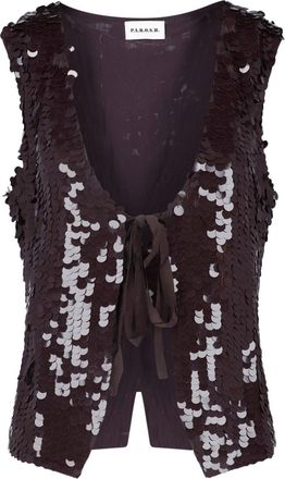 P.A.R.O.S.H. Top Con Paillettes