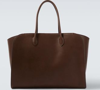 The Row Marlo 17 leather tote bag