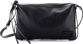 Fendi Simply Leather Medium shoulder bag - Nero