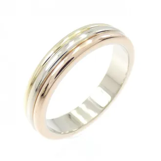 Cartier Pink Gold White Gold Yellow Gold Yellow Gold (18K) Pink Gold (18K) White Gold (18K) Wedding Ring (Pre-Owned)
