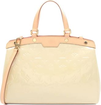 Louis Vuitton 2013 Blair MM monogram embossed tote bag - women - Leather - One Size - Neutrals