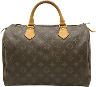 Louis Vuitton Pre-owned Handbags, female, Brown, Size: ONE SIZE Pre-owned Speedy 30 Monogram Handbag