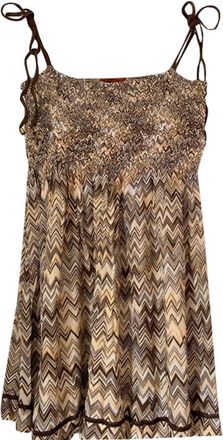 Missoni Beige Knit Top Size 38