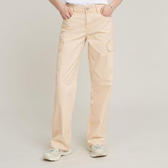 G-Star Judee Low Waist Cargobroek - Roze - Dames