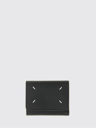 Maison Margiela Four Stitches Grained Leather Tri-Fold Wallet