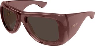 Saint Laurent Dames, Accessoires, Bruin, Maat: 63 MM Nylon