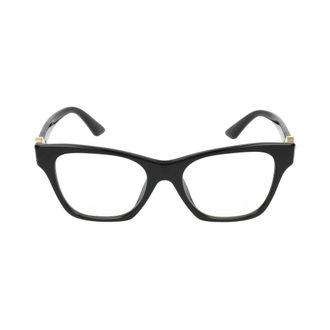 Versace Glasses, female, Black, 52 MM, Stylish Eyeglasses in Black