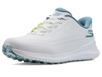 Skechers Flite Spikeless Slip-In Golf Shoe Mens Golf Shoes White/Light Blue : 10.5 D - Medium