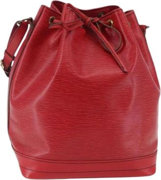 Louis Vuitton Pre-owned Bucket Bags, female, Red, Size: ONE SIZE Pre-owned Vintage Bucket Bag