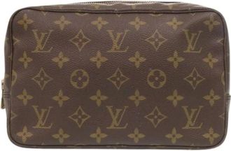 Louis Vuitton Pre-owned Pouch - unisex - Vintage Clutch - Bruin - ONE Size - Vintage
