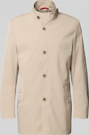 Cinque Mantel mit durchgehender Knopfleiste in Beige, Gr&ouml;&szlig;e 102